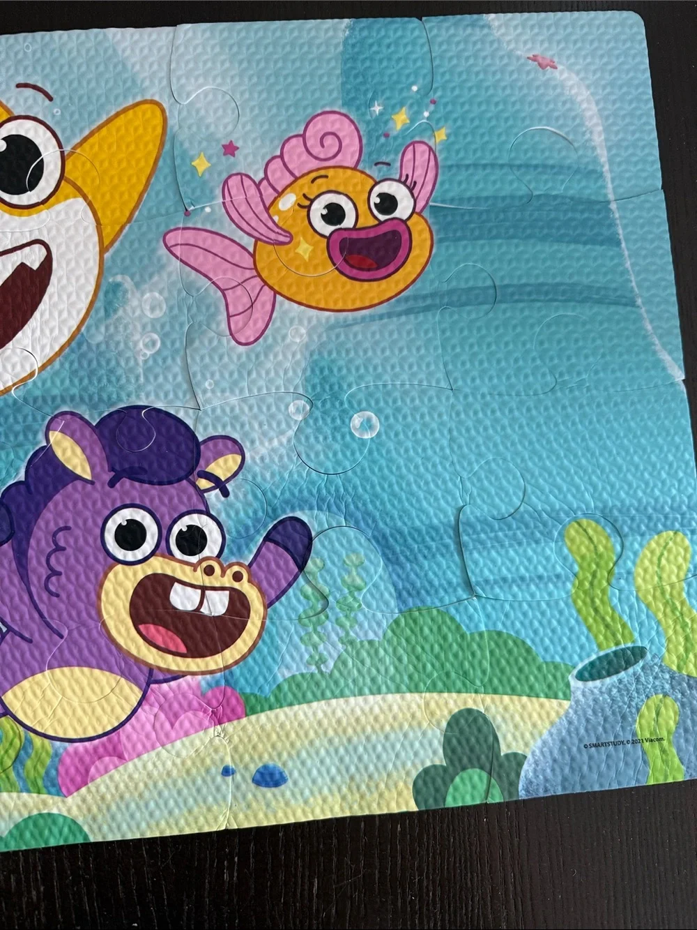 Rare Large Baby Shark Foam Puzzle!!!